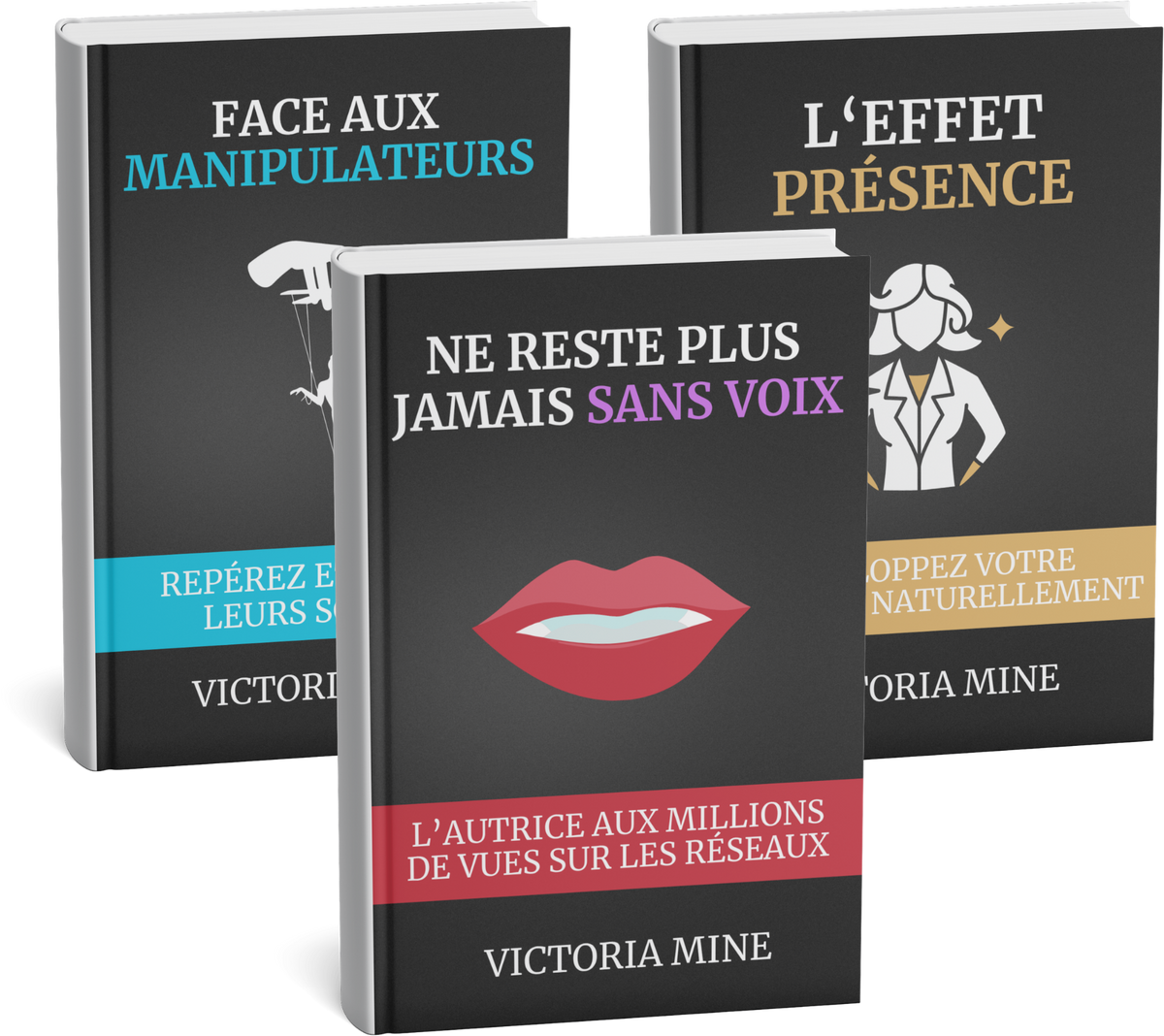 Le Pack Répartie — les trois livres